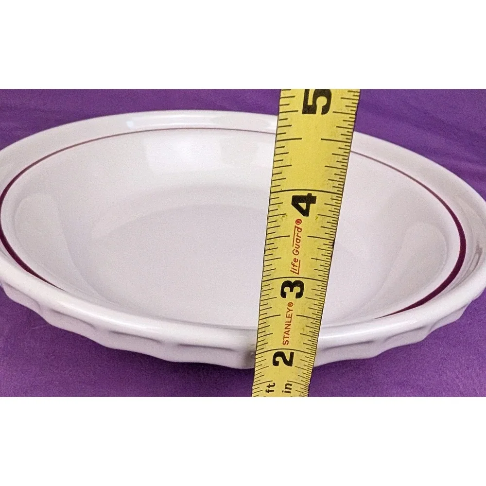 LONGABERGER Pottery USA Woven Traditions Red 10